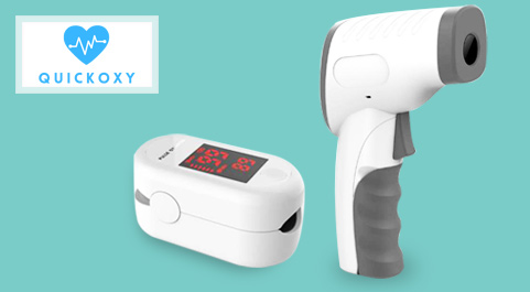 Oxymètre et thermomètre